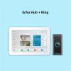 imageAllnew Echo Hub bundle with Ring Video Doorbell Wiredwith Ring Video Doorbell Wired