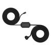 imageIndoorOutdoor Power Adapter Barrel Plug for Ring Stick Up Cam PlugIn  WhiteBlack