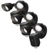 imageRing Floodlight Cam Wired Plus with motionactivated 1080p HD video White 2021 releaseBlack