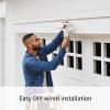 imageRing Floodlight Cam Wired Plus with motionactivated 1080p HD video White 2021 releaseBlack