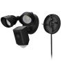imageRing Floodlight Cam Wired Plus with motionactivated 1080p HD video White 2021 releaseBlack