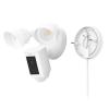 imageRing Floodlight Cam Wired Plus with motionactivated 1080p HD video White 2021 releaseWhite