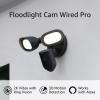 imageRing Floodlight Cam Wired Pro with Birds Eye View and 3D Motion Detection BlackBlack