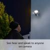imageRing Floodlight Cam Wired Pro with Birds Eye View and 3D Motion Detection BlackWhite