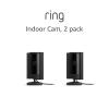 imageRing Indoor Cam newest model  Home or business security in 1080p HD video BlackBlack