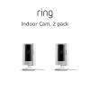 imageRing Indoor Cam newest model  Home or business security in 1080p HD video BlackWhite