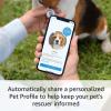 imageRing Pet Tag  Easytouse tag with QR code  Realtime scan alerts  Shareable Pet Profile  No subscription or fees2 Pet Tags