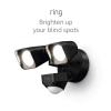 imageRing Smart Lighting  Floodlight Wired Outdoor MotionSensor Security Light Black Bridge requiredBlack