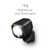 imageRing Smart Lighting  Spotlight BatteryPowered Outdoor MotionSensor Security Light White Bridge requiredBlack