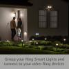 imageRing Solar Steplight  Outdoor MotionSensor Security Light Black Bridge requiredBlack