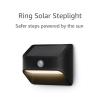 imageRing Solar Steplight  Outdoor MotionSensor Security Light Black Bridge requiredBlack