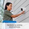 imageRing Spotlight Cam Plus Battery  TwoWay Talk Color Night Vision and Security Siren 2022 release  WhiteBlack