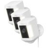 imageRing Spotlight Cam Plus Battery  TwoWay Talk Color Night Vision and Security Siren 2022 release  WhiteWhite