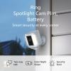 imageRing Spotlight Cam Plus Battery  TwoWay Talk Color Night Vision and Security Siren 2022 release  WhiteWhite