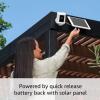 imageRing Spotlight Cam Plus Battery  TwoWay Talk Color Night Vision and Security Siren 2022 release  WhiteWhite