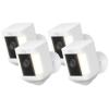 imageRing Spotlight Cam Plus Battery  TwoWay Talk Color Night Vision and Security Siren 2022 release  WhiteWhite