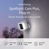 imageRing Spotlight Cam Plus Battery  TwoWay Talk Color Night Vision and Security Siren 2022 release  WhiteWhite