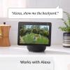 imageRing Spotlight Cam Plus Battery Black with Allnew Ring Indoor Cam BlackWhite