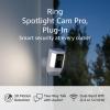 imageRing Spotlight Cam Pro Battery  3D Motion Detection TwoWay Talk with Audio and DualBand Wifi 2022 release  WhiteWhite