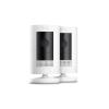 imageRing Stick Up Cam Battery  WeatherResistant Outdoor Camera Live View Color Night Vision Twoway Talk Motion alerts Works with Alexa  BlackWhite