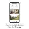 imageRing Stick Up Cam Battery  WeatherResistant Outdoor Camera Live View Color Night Vision Twoway Talk Motion alerts Works with Alexa  BlackWhite
