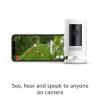 imageRing Stick Up Cam Battery  WeatherResistant Outdoor Camera Live View Color Night Vision Twoway Talk Motion alerts Works with Alexa  BlackWhite