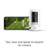imageRing Stick Up Cam Battery  WeatherResistant Outdoor Camera Live View Color Night Vision Twoway Talk Motion alerts Works with Alexa  BlackWhite
