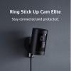 imageRing Stick Up Cam Elite Power over Ethernet HD Security Camera with TwoWay Talk Night Vision Works with Alexa  WhiteBlack