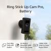 imageRing Stick Up Cam Pro Battery  TwoWay Talk with Audio 3D Motion Detection with Birds Eye Zones and 1080p HDR Video ampamp Color Night Vision 2023 release BlackBlack