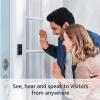 imageRing Video Doorbell Wired with Allnew Ring Indoor Cam White and Ring Alarm 5Piece White