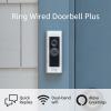 imageRing Wired Doorbell Plus Video Doorbell Pro  Upgraded with added security features and a sleek design existing doorbell wiring requiredDoorbell only