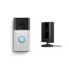 imageAllnew Ring Battery Doorbell with Ring Indoor Cam 2nd Gen WhiteSatin Nickel
