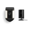 imageRing Spotlight Cam Plus Battery Black with Allnew Ring Indoor Cam BlackBlack