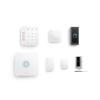 imageRing Video Doorbell Wired with Allnew Ring Indoor Cam White and Ring Alarm 5Piece White
