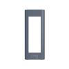 imageRing Wired Doorbell Plus Video Doorbell Pro Faceplate  Galaxy Black 1 CountBlue Metal