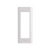 imageRing Wired Doorbell Plus Video Doorbell Pro Faceplate  Galaxy Black 1 CountPearl White
