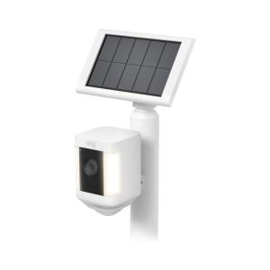 imageAllNew Ring Stake Mount for Cameras and Solar Panels with Ring Solar Panel 2nd Generation 4W for Stick Up Cam Stick Up Cam Pro Spotlight Cam Plus Spotlight Cam Pro White