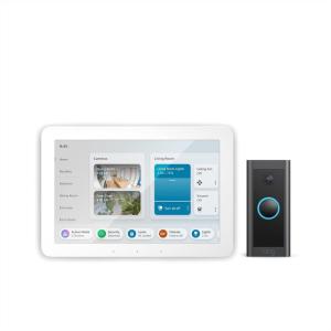 imageAllnew Echo Hub bundle with Ring Video Doorbell Wiredwith Ring Video Doorbell Wired