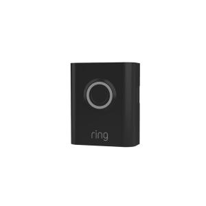 imageRing Interchangeable Faceplate for Doorbells  Video Doorbell 3 Video Doorbell 3 Plus Video Doorbell 4 Battery Doorbell Plus Battery Doorbell Pro  Smooth Black18 Smooth Black