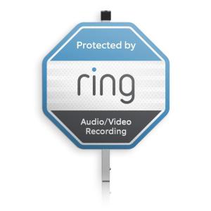 imageRing Solar Security SignReflective Metal
