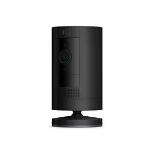 imageRing Stick Up Cam Battery  WeatherResistant Outdoor Camera Live View Color Night Vision Twoway Talk Motion alerts Works with Alexa  BlackBlack