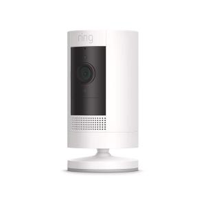 imageRing Stick Up Cam Battery  WeatherResistant Outdoor Camera Live View Color Night Vision Twoway Talk Motion alerts Works with Alexa  BlackWhite