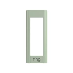 imageRing Wired Doorbell Plus Video Doorbell Pro Faceplate  Galaxy Black 1 CountIvy Leaf