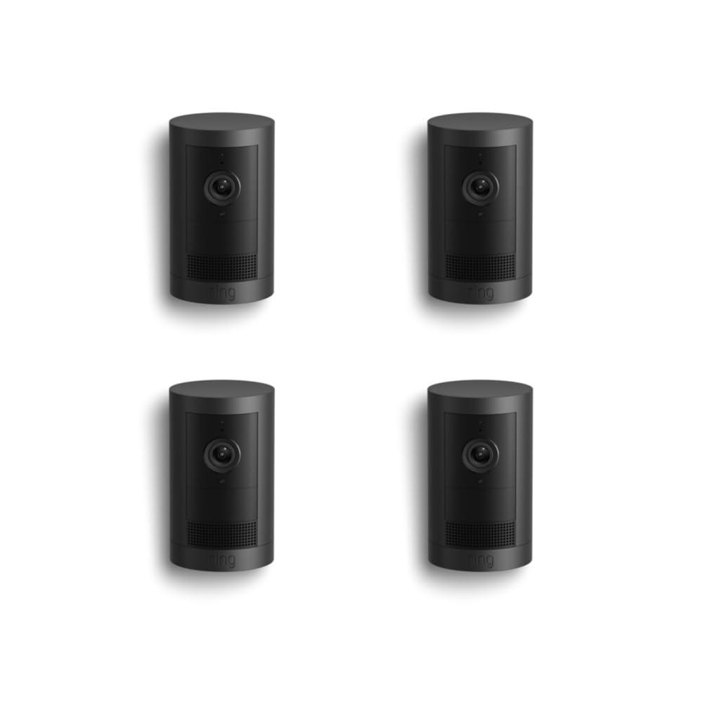 imageIntroducing Ring Outdoor Cam Plus PlugIn  2K Video with Ring Vision LowLight Sight for fullcolor night vision 247 Recording subscription required WhiteBlack