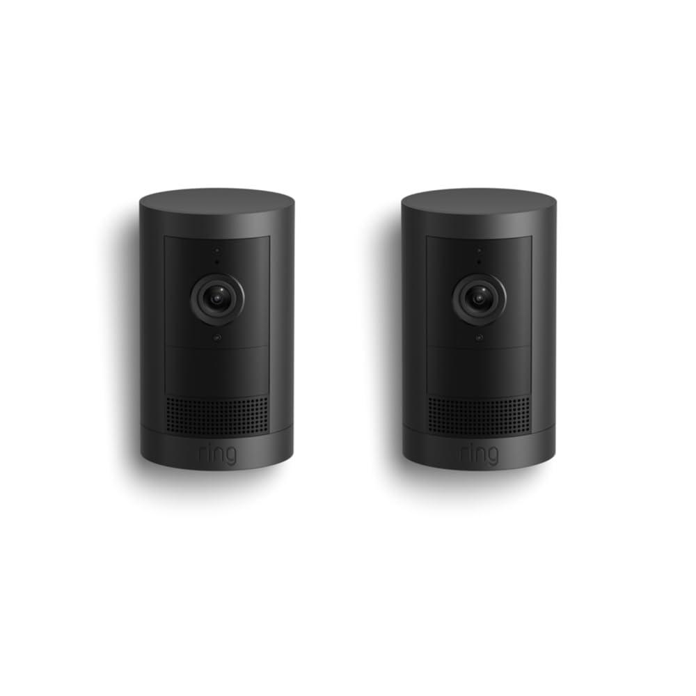 imageIntroducing Ring Outdoor Cam Plus PlugIn  2K Video with Ring Vision LowLight Sight for fullcolor night vision 247 Recording subscription required WhiteBlack