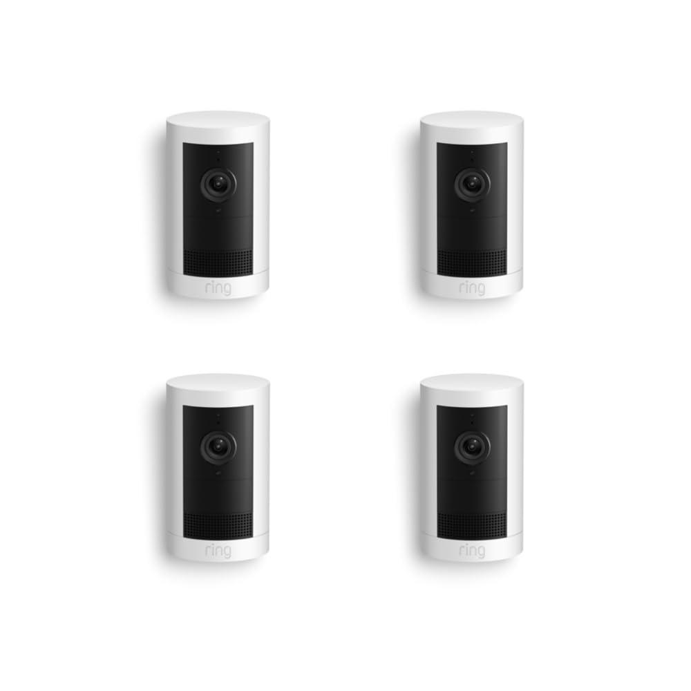 imageIntroducing Ring Outdoor Cam Plus PlugIn  2K Video with Ring Vision LowLight Sight for fullcolor night vision 247 Recording subscription required WhiteWhite