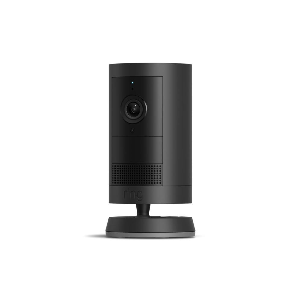 imageIntroducing Ring Outdoor Cam Plus PlugIn  2K Video with Ring Vision LowLight Sight for fullcolor night vision 247 Recording subscription required WhiteBlack