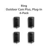imageIntroducing Ring Outdoor Cam Plus PlugIn  2K Video with Ring Vision LowLight Sight for fullcolor night vision 247 Recording subscription required WhiteBlack