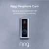imageRing Peephole Cam  Smart video doorbell HD video 2way talk easy installationPeephole Cam
