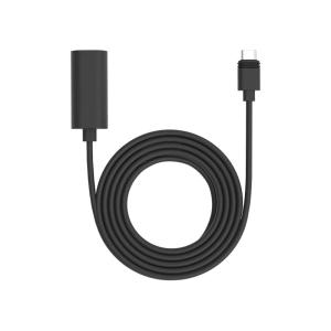 imageRing 10 ft USBC Extension Cable for USBC Solar Panels and Cameras  White I Compatible with Solar Panel Small Solar Panel Stick Up Cam Pro Spotlight Cam Plus Spotlight Cam ProBlack
